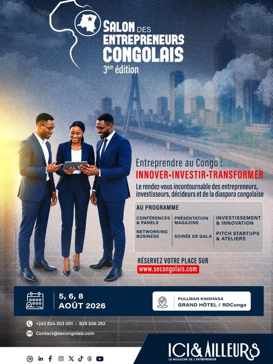 Salon des Entrepreneurs Congolais — 3ème édition (SECKIN 2026)